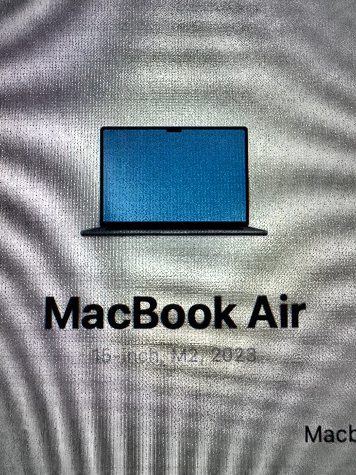 MacBook Air M2 2023 8GB / 256GB