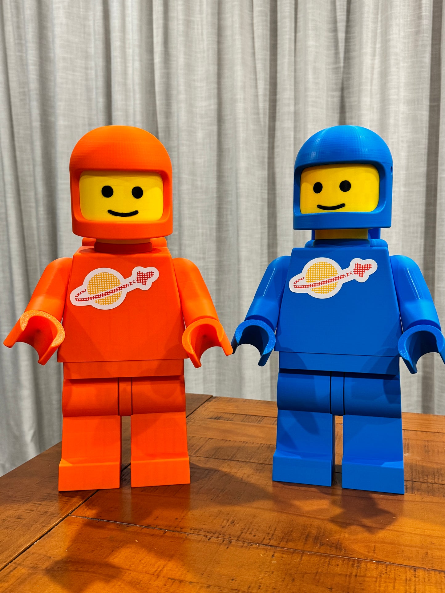 Giant Brick Space Man Orange 400mm