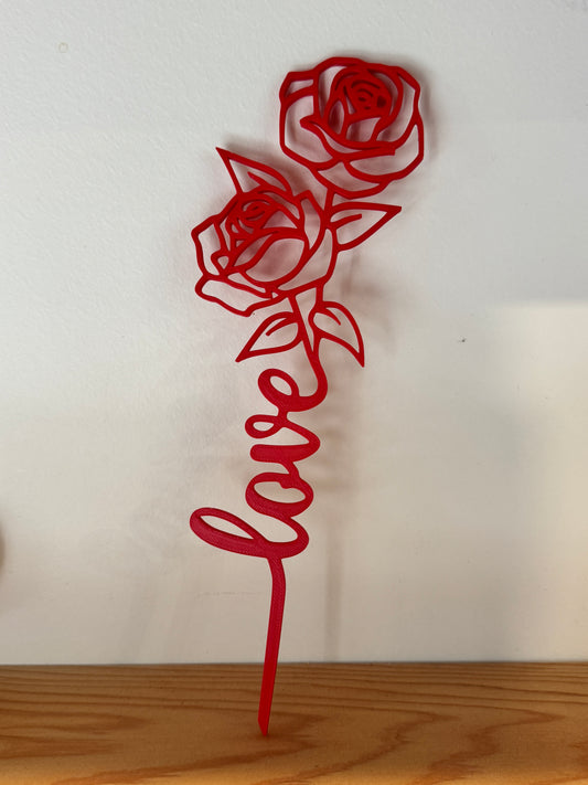 Valentines Flower Stem