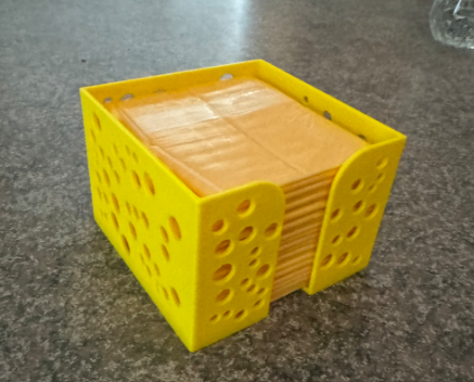 Voronoi Cheese Slice Holder
