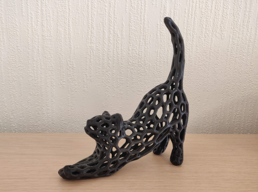 Voronoi Stretching Cat
